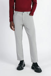 PANTALONE 5 TASCHE FORMAL GRIGIO